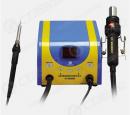2 channel SMD soldering - desoldering station with hot air and contact soldering irons