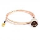 N(M)-SMA(F) RF Cable DC~6 GHz,1000 mm