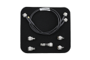 Priedų rinkinys: N (M) -SMA (M) kabelis, N (M) -N (M) kabelis, N (M) -BNC (F) adapteris (2 vnt.), N (M) -SMA (F) adapteris (2 vnt.), 10 dB, 1 W, 0 Hz - 6 GHz ateniuatorius-slopintuvas