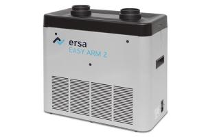 2 x 110m³/h litavimo dūmų ištraukimo filtras Easy Arm 2 su dviem ištraukimo jungtimis ir valdymo sąsaja 