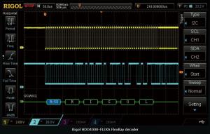 HDO4000 serijos osciloskopų sužadinimo pagal FlexRay signalų kombinacijas bei šių signalų dekodavimo funkcijų rinkinys 
