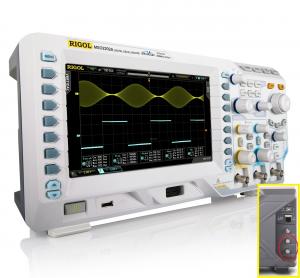 200 MHz, 2 ch, 2 GS/s oscilLoscope with 16 ch logic analyzer and 2 Ch Arb Generator 