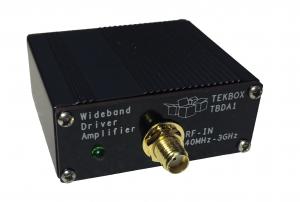 Plačiajuostis 14 dB 40 MHz – 3 GHz stiprintuvas 