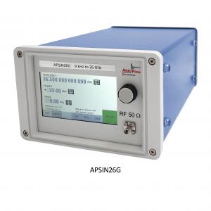 100 kHz to 20 GHz µW Signal Generator with OCXO source, AM, Chirp, FM, N-Pulse, PM, Pulse, FSK and PSK modulations, USB and LAN 