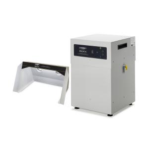 350m³/h centralised extraction system V600 for lead free solder applications with FumeCAB 600 