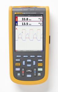 20 MHz, 2 kanalų pramoninis delninis osciloskopas ScopeMeter®, ES versija 