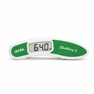 Checktemp®4 folding pocket thermometer for salad and fruits, range: -50.0 to 300°C, EN 13485 certified 