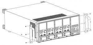 PEL-2000 serijos elektroninės apkrovos montavimo į 19" spintą rinkinys 