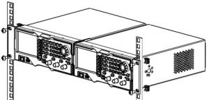 Dviejų DG1000Z generatorių montavimo į 19" spintą rinkinys 