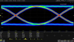 SDS7000A serijos osciloskopų parinktis - akies diagramos ir tirčio analizės įskiepis 
