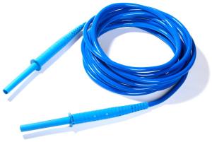 Test lead "G" 10kV with banana plug, 1,8m, blue 