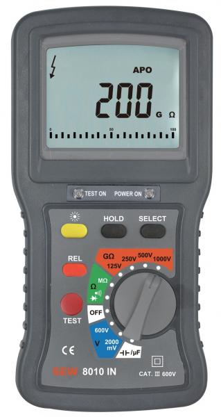 Insulation and continuity multimeter 
