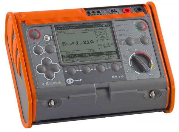 Universalus elektros instaliacijos (grandinės fazė-nulis, apsauginio laidininko, izoliacijos iki 2500V, įžeminimo ir RCD/LSĮ) tikrinimo prietaisas MPI-525, įtrauktas į Lietuvos matavimo priemonių registrą 