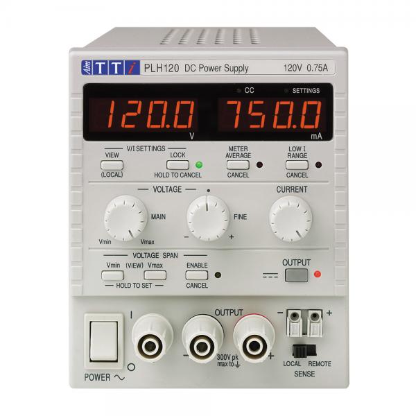 90W single output 0-120V/0-0.75A linear regulated dc bench power supply 