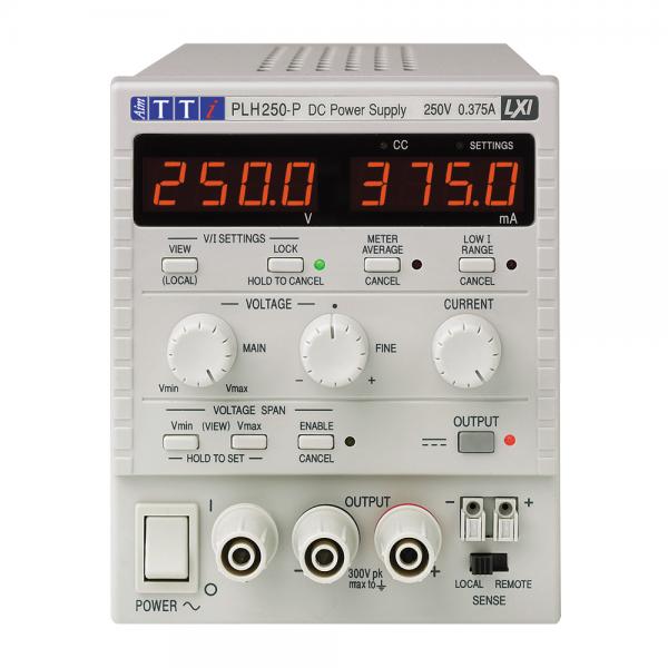 94W single output 0-250V/0-0.375A linear regulated dc bench power supply with USB/RS232/LAN/Analog ISOL 