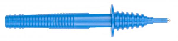 Pin probe with banana connector- blue 