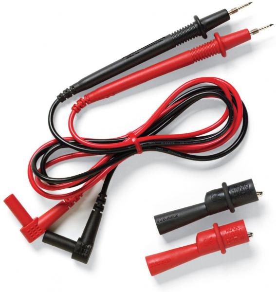 Test lead set with crocodile clips 2 mm safety probes 