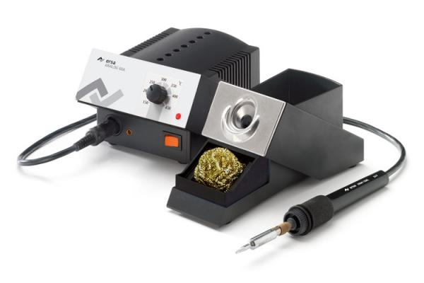ANALOG 60 A antistatic electronically temperature-controlled soldering station, 60 W with soldering iron Ergo tool 