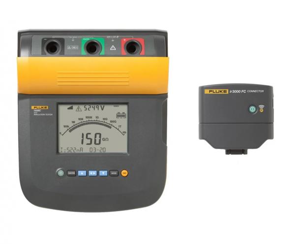 Izoliacijos varžos prie 5kV įtampos matavimo prietaisas su Fluke Connect® adapteriu IR3000FC 