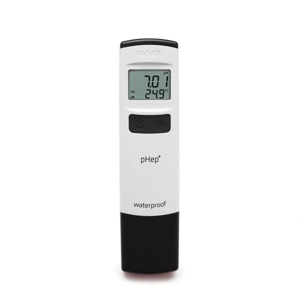 pH testeris nuo 0.00 iki 14.00 pH (0.01 pH, ±0.1 pH) su automatiniu temperatūros kompensavimu pHep® 