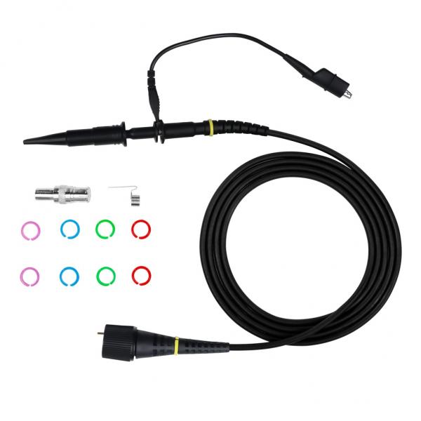 1.5 GHz passive probe; attenuation ratio 10:1; input resistance 500 Ω; input capacitance 1.8 pF; Max. input voltage 8.5 V 