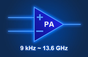 9 kHz - 13,6 GHz pirminis stiprintuvas (aktyvavimo licenzija) 